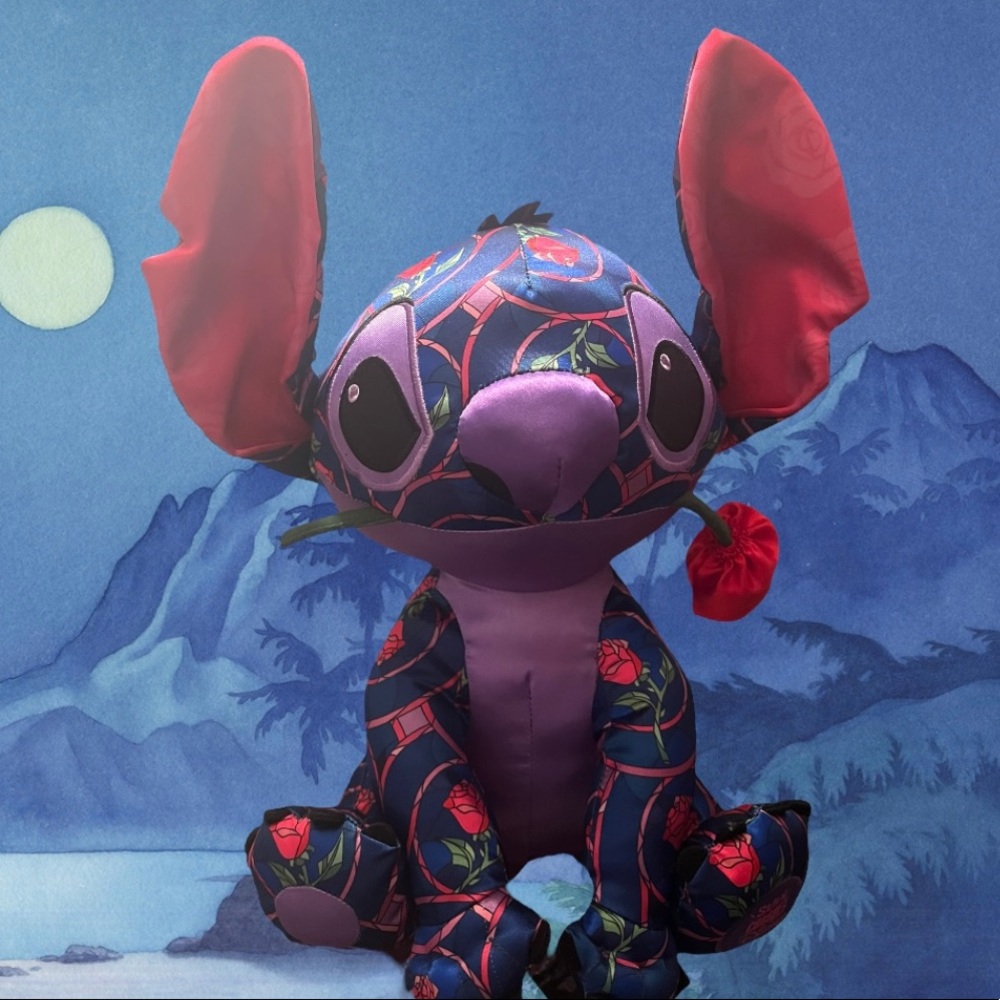 Stitch Crashes Disney Beauty and the beast